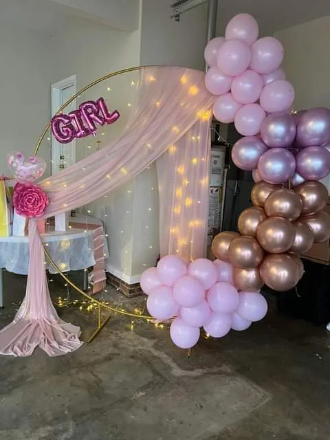 Loop Arch Customized Backdrop set up at a Nairobi event by Sherehe Events - photo 2
